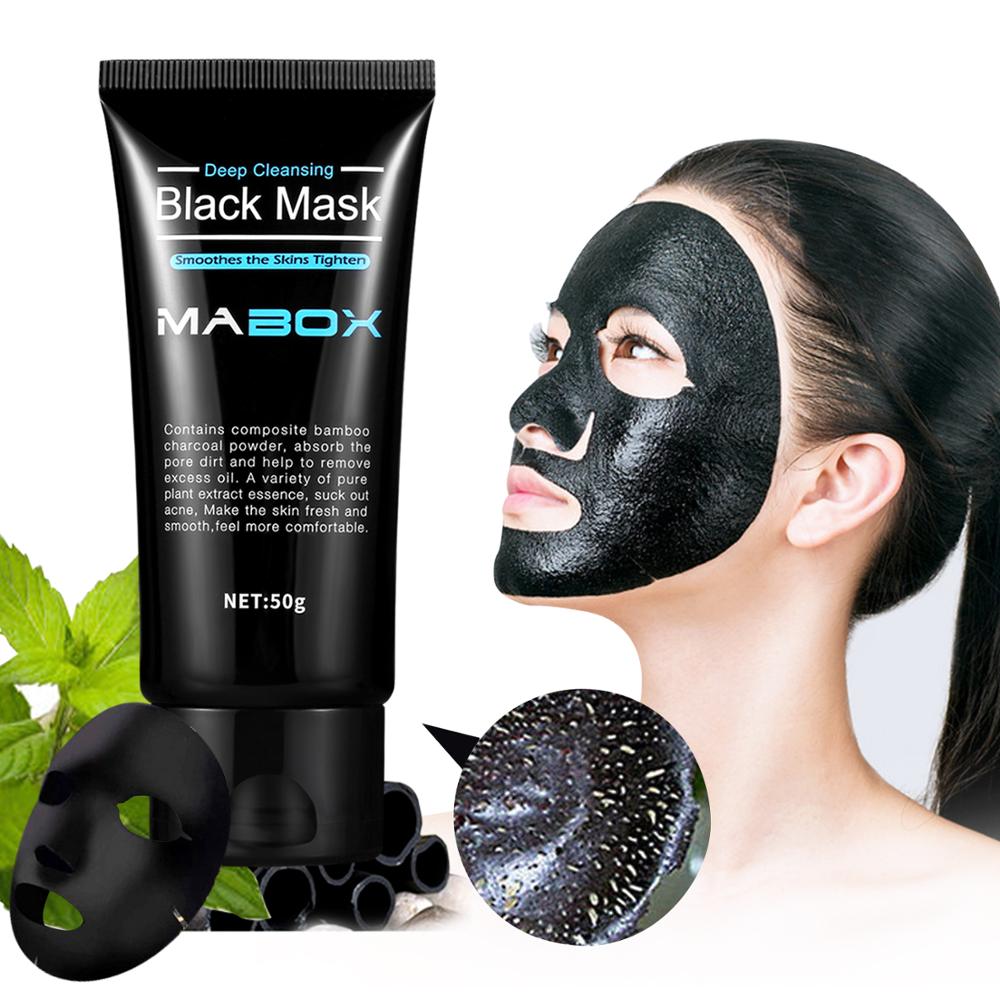 midt i intetsteds strategi indre Mabox Blackhead Mask With Charcoal + Bamboo – Primalderm Cosmetics